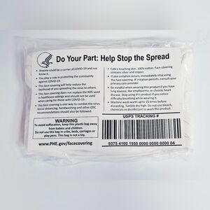 WHOLESALE - Cotton Face Masks 5 pack